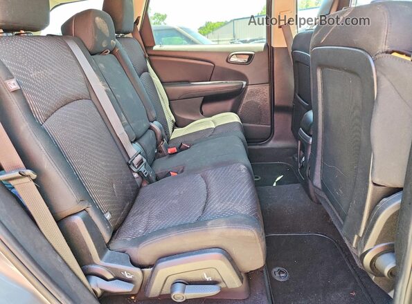 3C4PDCBG8GT127154 2016 DODGE JOURNEY Silver Widok wnętrza z tyłu