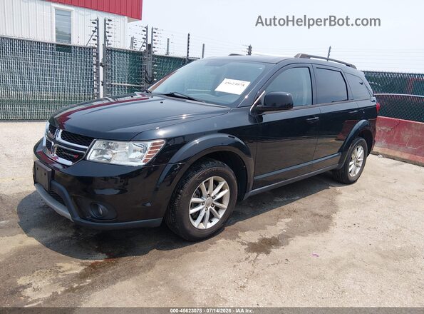 3C4PDCBG8GT131396 2016 DODGE JOURNEY Black Front left