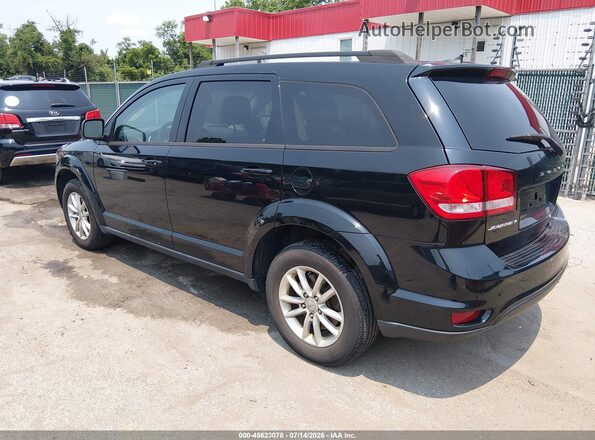 3C4PDCBG8GT131396 2016 DODGE JOURNEY Black Rear left