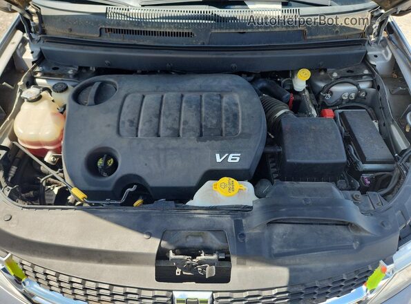 3C4PDCBG8HT534411 2017 DODGE JOURNEY Silver Vista del compartimento del motor