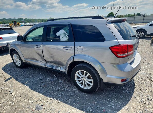 3C4PDCBG8HT534411 2017 DODGE JOURNEY Silver Trasero izquierdo