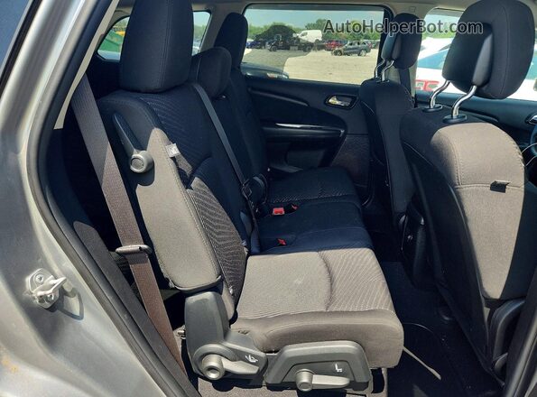 3C4PDCBG8HT534411 2017 DODGE JOURNEY Silver Vista interior trasera