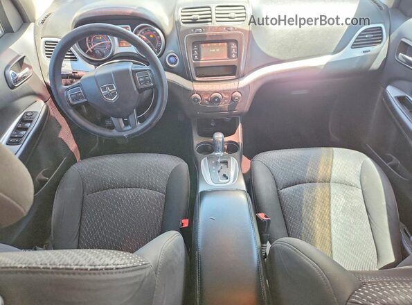 3C4PDCBG8HT589103 2017 DODGE JOURNEY Silver წინა პანელის ხედი