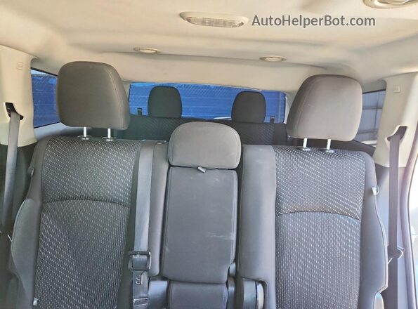 3C4PDCBG8HT589103 2017 DODGE JOURNEY Silver უკანა სავარძლების ხედი