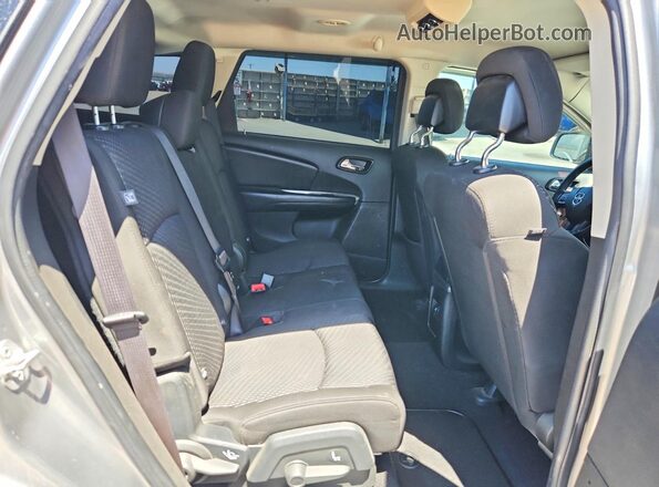 3C4PDCBG8HT589103 2017 DODGE JOURNEY Silver უკანა სალონის ხედი