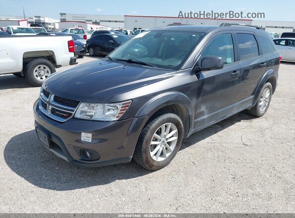 3C4PDCBG8JT463104 2018 DODGE JOURNEY Black Առջևի ձախ երեք քառորդ տեսարան