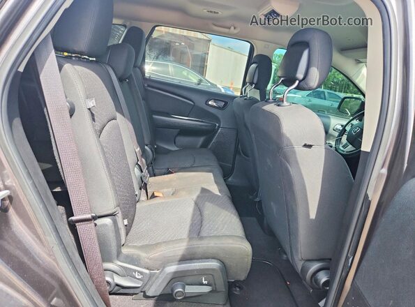 3C4PDCBG8JT525472 2018 DODGE JOURNEY Charcoal Rear interior view