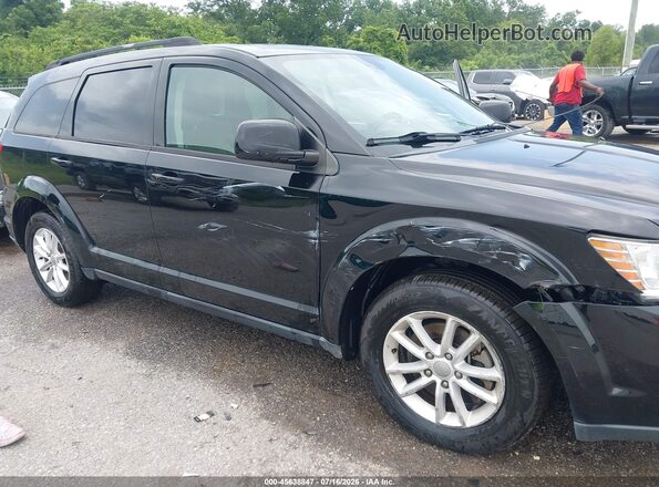 3C4PDCBG9GT202587 2016 DODGE JOURNEY Black Դիմացի տեսք