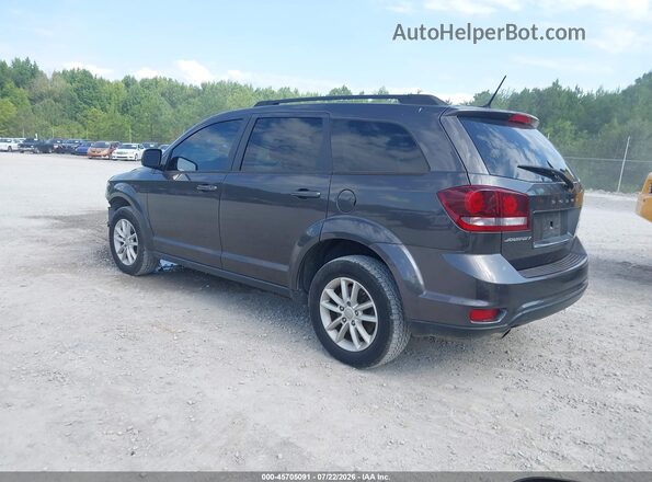 3C4PDCBG9GT203240 2016 DODGE JOURNEY Gray უკანა მარცხენა