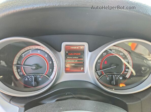 3C4PDCBG9GT231829 2016 DODGE JOURNEY Gray Vista del cuadro de instrumentos
