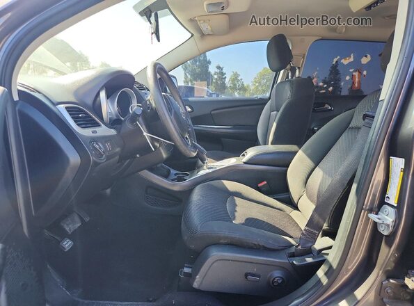 3C4PDCBG9GT231829 2016 DODGE JOURNEY Gray Vista interior delantera