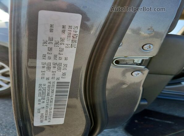 3C4PDCBG9GT231829 2016 DODGE JOURNEY Gray Vista de la etiqueta del VIN