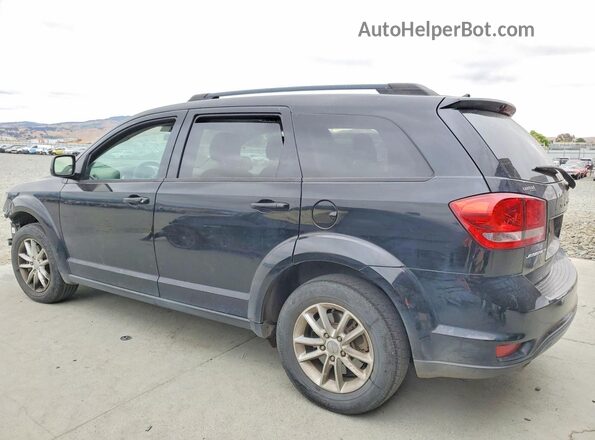 3C4PDCBG9HT537592 2017 DODGE JOURNEY Black Հետևի ձախ