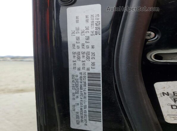 3C4PDCBG9HT537592 2017 DODGE JOURNEY Black VIN կոդի պիտակի տեսք