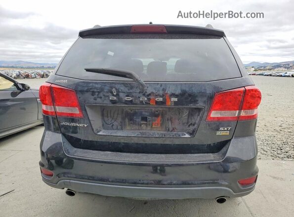 3C4PDCBG9HT537592 2017 DODGE JOURNEY Black Հետևի տեսք