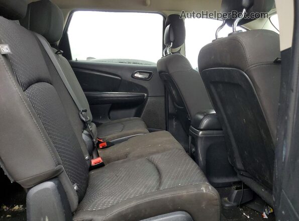 3C4PDCBG9HT537592 2017 DODGE JOURNEY Black Սալոնի հետևի տեսք
