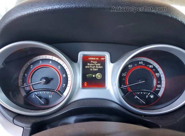 3C4PDCBG9KT731708 2019 DODGE JOURNEY Серый Вид щитка приборов