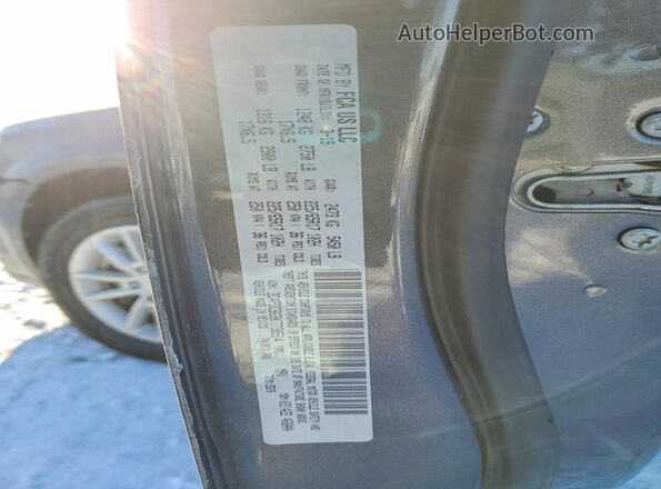 3C4PDCBG9KT738514 2019 DODGE JOURNEY Gray VIN sticker view