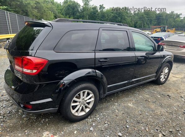 3C4PDCBGXGT231760 2016 DODGE JOURNEY Black Tył prawy