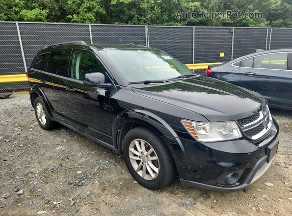 3C4PDCBGXGT231760 2016 DODGE JOURNEY Black Przód prawy