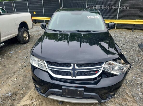 3C4PDCBGXGT231760 2016 DODGE JOURNEY Black Widok z przodu