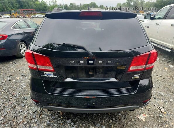 3C4PDCBGXGT231760 2016 DODGE JOURNEY Black Widok z tyłu