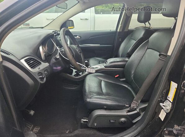 3C4PDCBGXGT231760 2016 DODGE JOURNEY Black Widok wnętrza z przodu