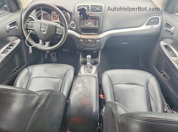 3C4PDCBGXGT231760 2016 DODGE JOURNEY Black Widok deski rozdzielczej