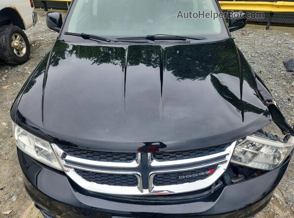 3C4PDCBGXGT231760 2016 DODGE JOURNEY Black Widok komory silnika