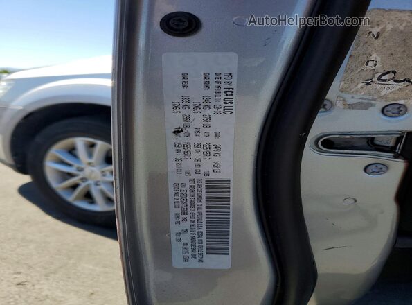 3C4PDCBGXHT533583 2017 DODGE JOURNEY Silver VIN կոդի պիտակի տեսք
