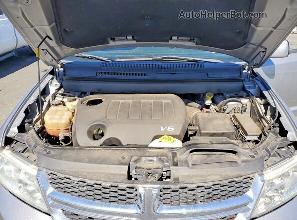 3C4PDCBGXHT533583 2017 DODGE JOURNEY Silver Շարժիչի բաժամունքի տեսք