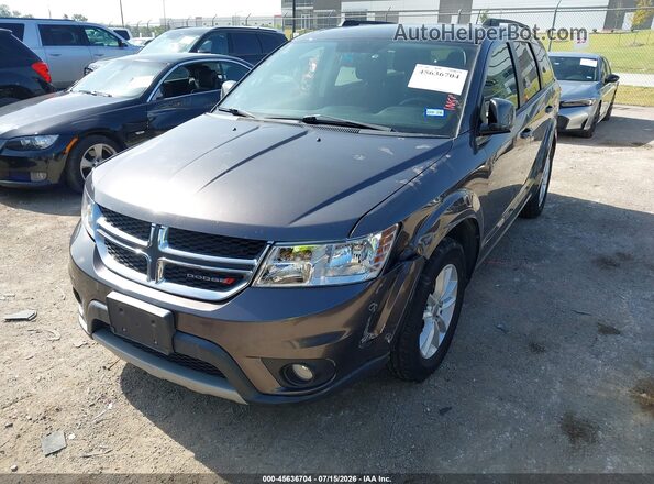 3C4PDCBGXHT571170 2017 DODGE JOURNEY Brown Front left