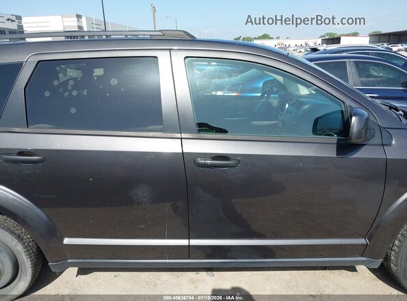3C4PDCBGXHT571170 2017 DODGE JOURNEY Brown Rear interior view