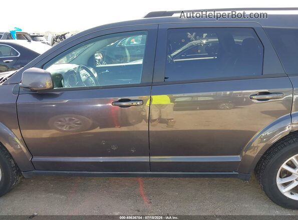 3C4PDCBGXHT571170 2017 DODGE JOURNEY Brown 360 interior view