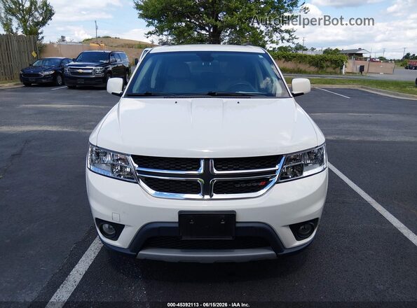 3C4PDCBGXJT357267 2018 DODGE JOURNEY White უკანა სალონის ხედი