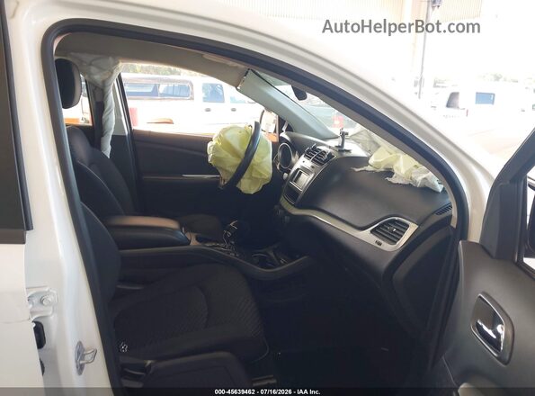 3C4PDCBGXJT514411 2018 DODGE JOURNEY White Вид салону спереду