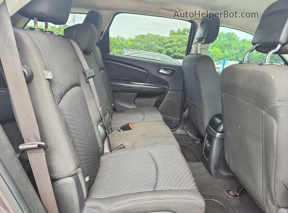 3C4PDCBGXJT526249 2018 DODGE JOURNEY Серый Вид задней части салона