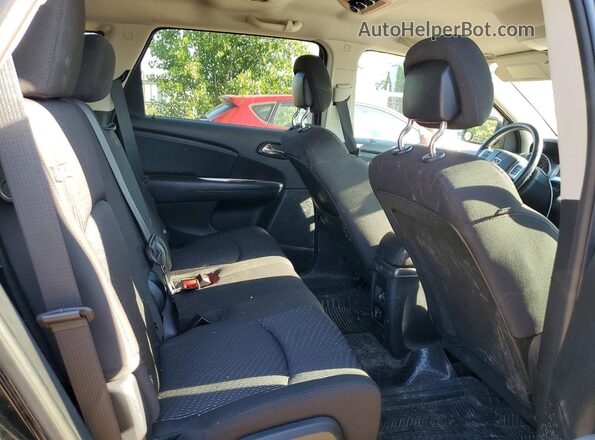 3C4PDCCG5GT235505 2016 DODGE JOURNEY Black Widok wnętrza z tyłu