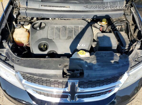 3C4PDCCG5GT235505 2016 DODGE JOURNEY Black Widok komory silnika