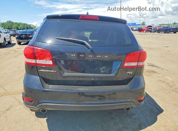 3C4PDCEG2GT121054 2016 DODGE JOURNEY Black Rear view