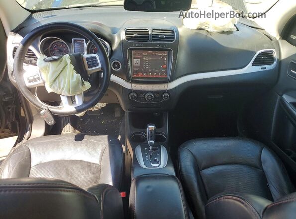 3C4PDCEG2GT121054 2016 DODGE JOURNEY Black Dashboard view