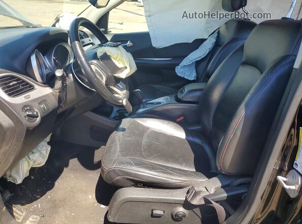 3C4PDCEG2GT121054 2016 DODGE JOURNEY Black Front interior view
