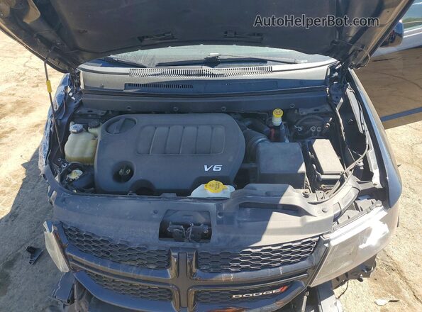 3C4PDCEG2GT121054 2016 DODGE JOURNEY Black Engine compartment view