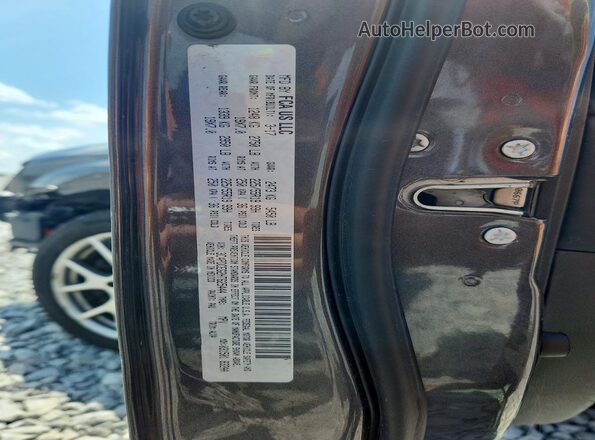 3C4PDCEG2HT625444 2017 DODGE JOURNEY Gray Vista de la etiqueta del VIN