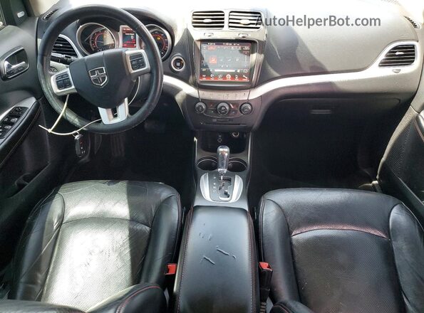 3C4PDCEG2JT380585 2018 DODGE JOURNEY White Dashboard view