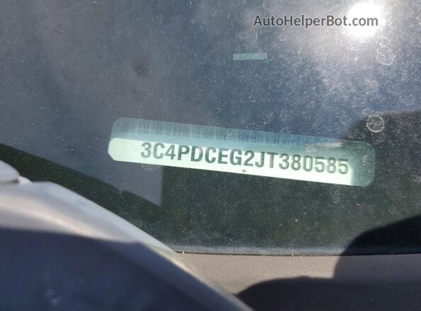 3C4PDCEG2JT380585 2018 DODGE JOURNEY White Engine compartment view