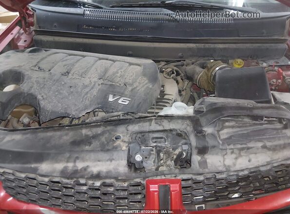 3C4PDCEG3GT218442 2016 DODGE JOURNEY Red Հետևի տեսք
