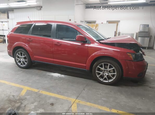 3C4PDCEG3GT218442 2016 DODGE JOURNEY Red Սալոնի հետևի տեսք