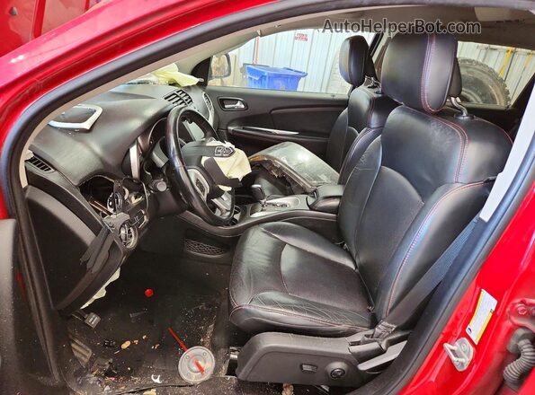 3C4PDCEG3JT184459 2018 DODGE JOURNEY Red Սալոնի դիմացի տեսք