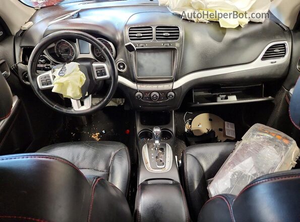 3C4PDCEG3JT184459 2018 DODGE JOURNEY Red Առջևի վահանակի տեսք